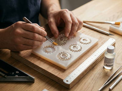 Silikonformen selber machen